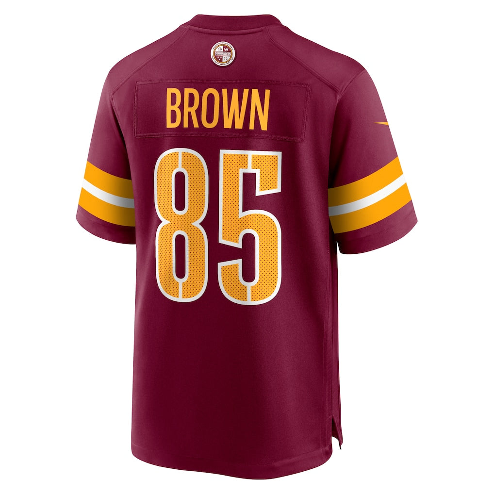 Tlead W.Commanders #85 Noah Brown Burgundy Game Jersey