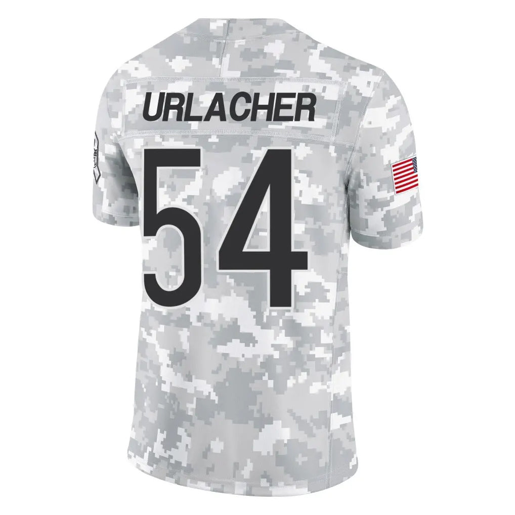 Tlead C.Bears #54 Brian Urlacher Player Arctic Camo Salute to Service Limited Stitched Jerseys
