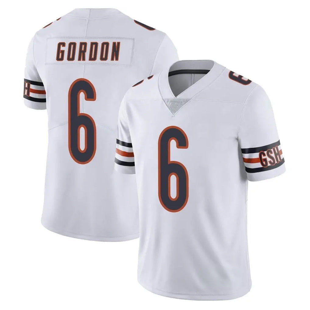 Tlead C.Bears #6 Kyler Gordon Player White Vapor Untouchable Limited Home Game Stitched Jerseys