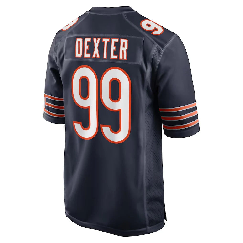 Tlead C.Bears #99 Gervon Dexter Sr. Player Navy Home Game Stitched Jerseys
