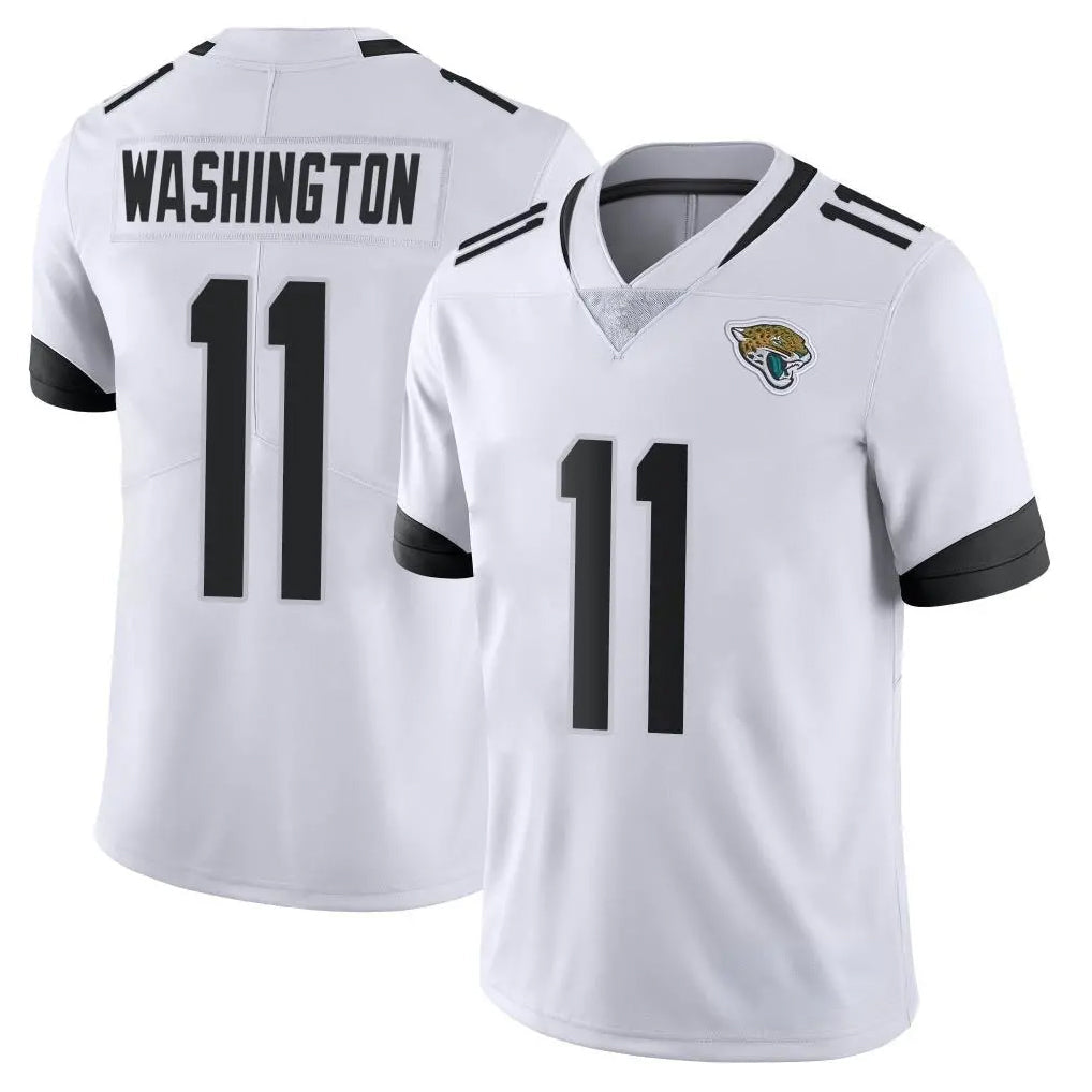Tlead J.Jaguars #11 Parker Washington Player White Vapor Untouchable Limited Home Game Stitched Jerseys