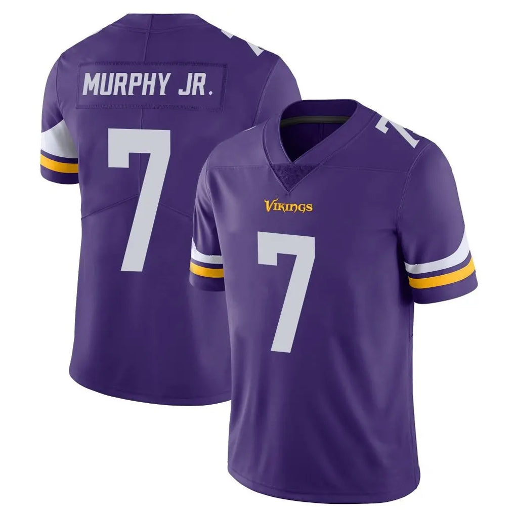 Tlead MN.Vikings #7 Byron Murphy Jr. Player Purple Limited Vapor Untouchable Home Game Stitched Jerseys