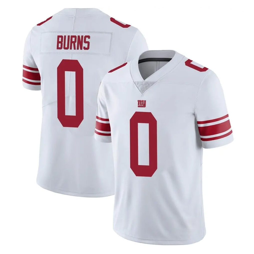 Tlead NY.Giants #0 Brian Burns Player White Limited Vapor Untouchable Home Game Stitched Jerseys