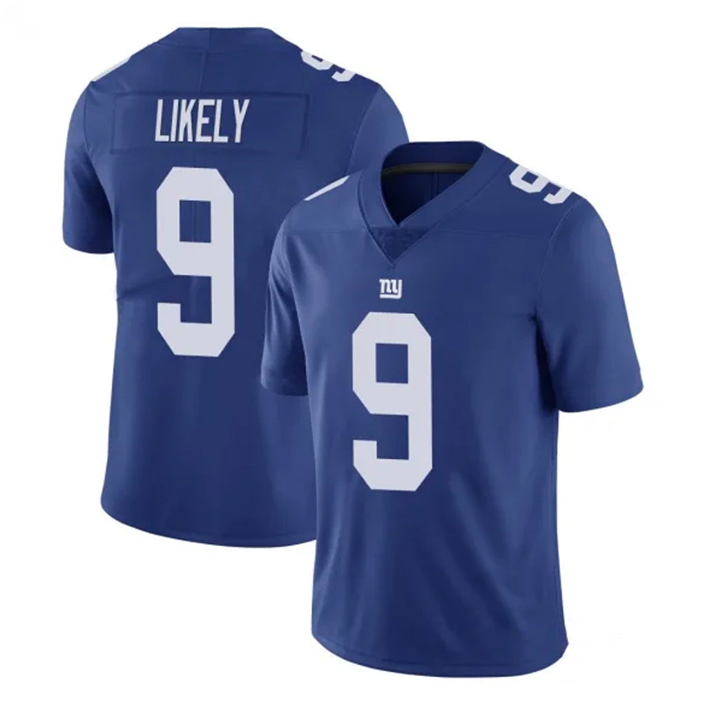 Tlead NY.Giants #9 Lsaiah Likely Player Royal Limited Vapor Untouchable Home Game Stitched Jerseys