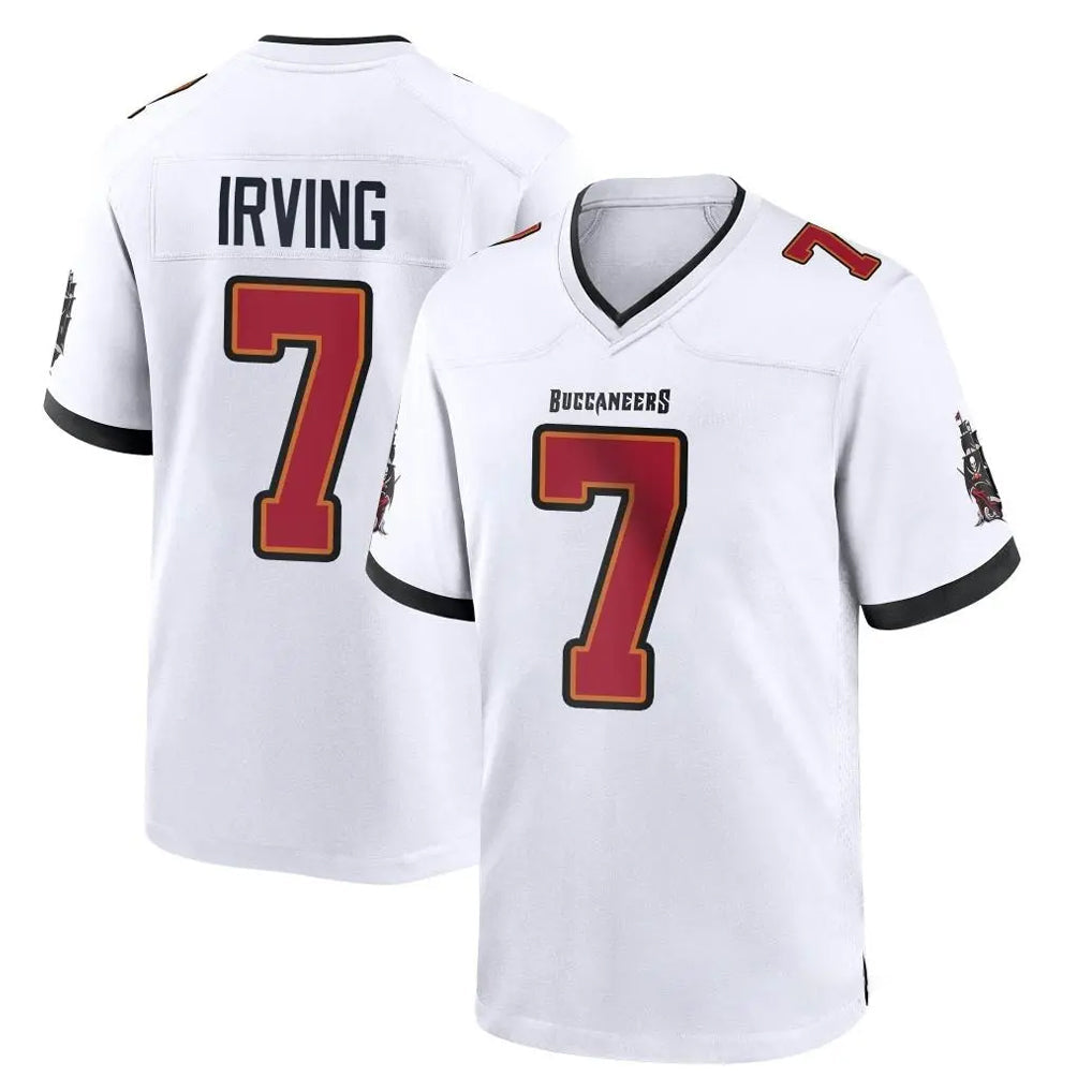 Tlead TB.Buccaneers #7 Bucky Irving Player White Limited Vapor F.U.S.E. Home Game Stitched Jerseys