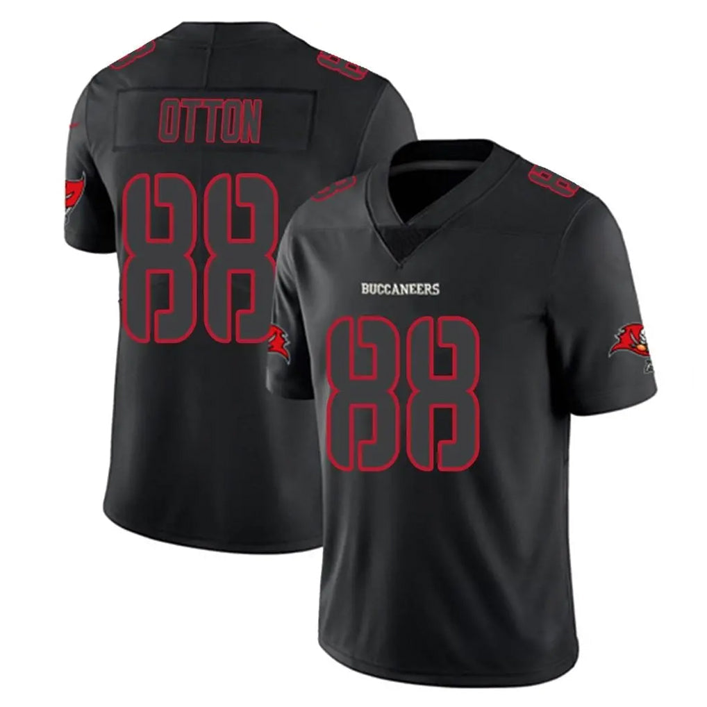 Tlead TB.Buccaneers #88 Cade Otton Player Black Impact Limited Home Game Stitched Jerseys