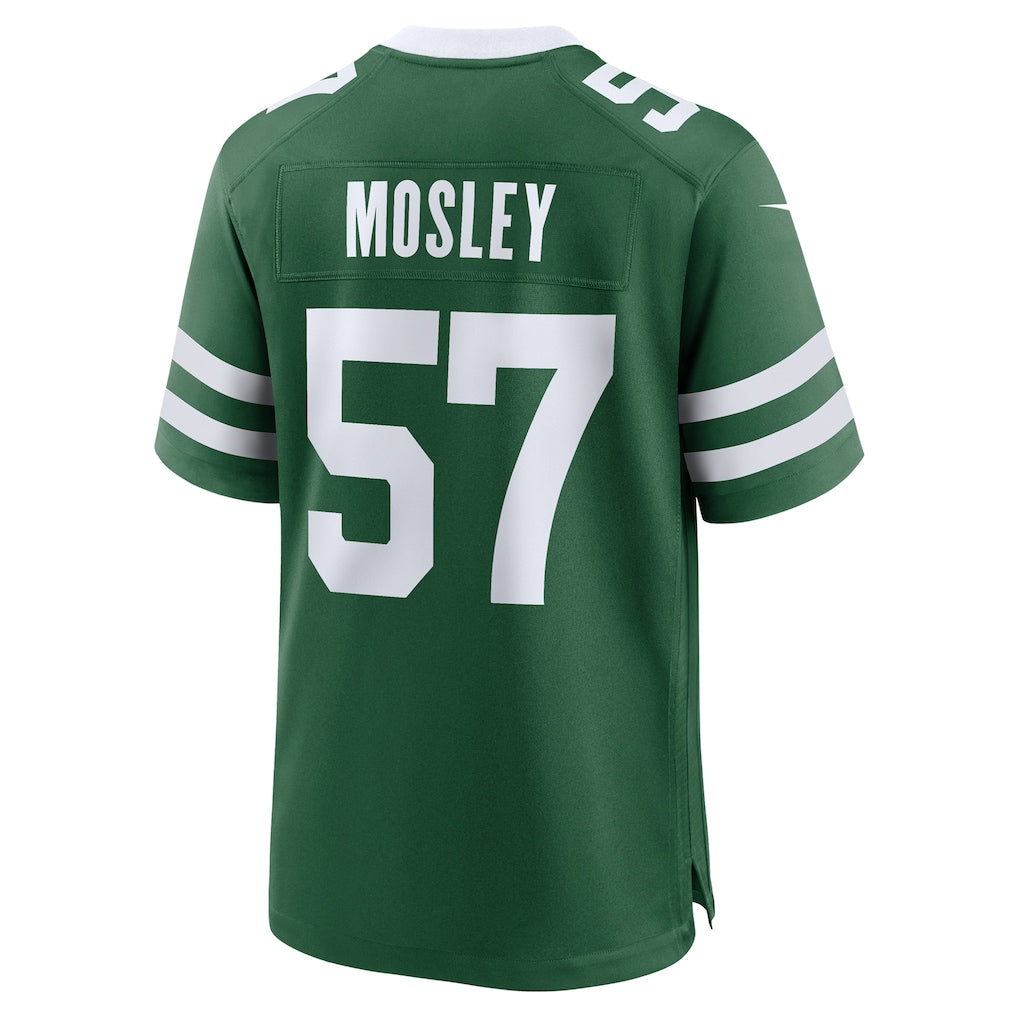 Tlead NY.Jets #57 C.J. Mosley Legacy Green Team Game Jersey