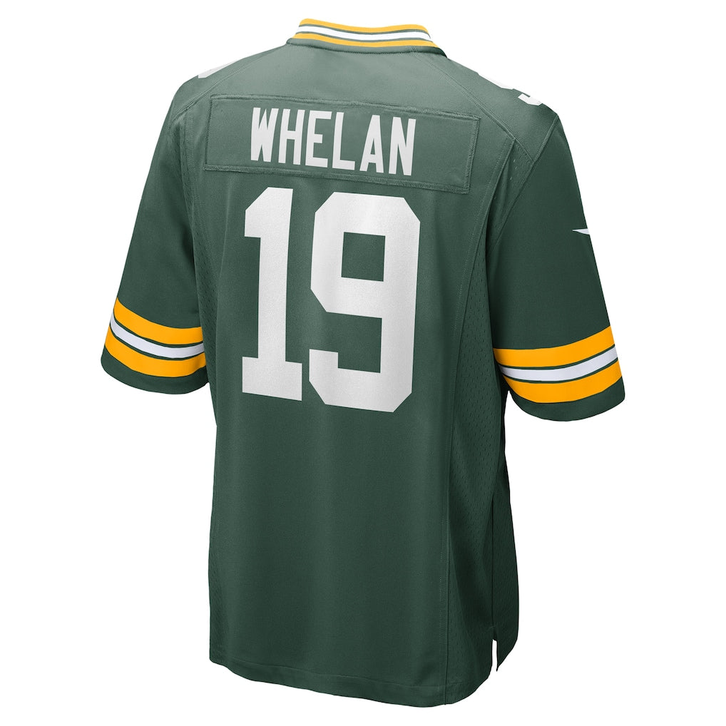 Tlead GB.Packers #19 Daniel Whelan Green Game Jersey