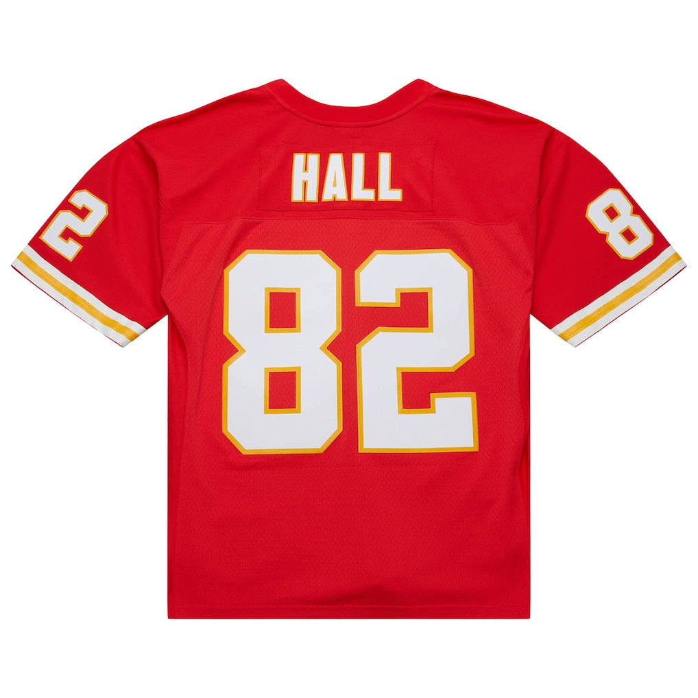 Tlead KC.Chiefs #82 Dante Hall Mitchell & Ness Red 2002 Legacy Replica Jersey