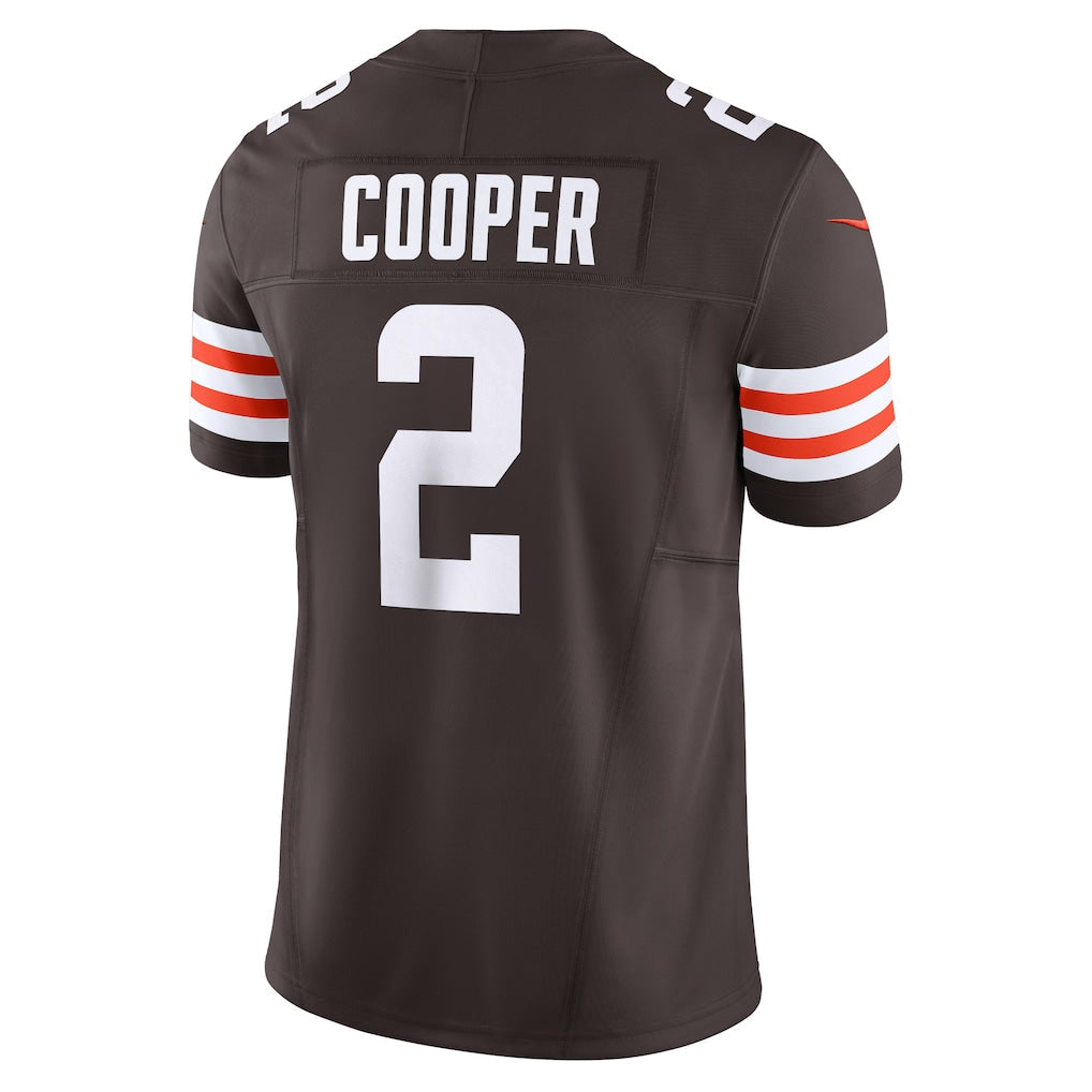 Tlead C.Browns #2 Amari Cooper Brown Vapor F.U.S.E. Limited Jersey