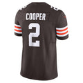 Tlead C.Browns #2 Amari Cooper Brown Vapor F.U.S.E. Limited Jersey
