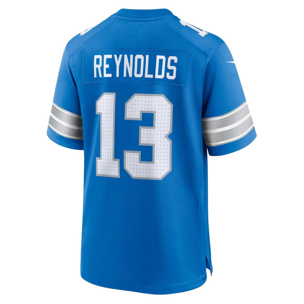 Tlead D.Lions #13 Craig Reynolds Blue Team Game Jersey