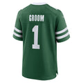 Tlead NY.Jets #1 Groom Legacy Green Game Jersey