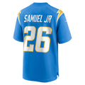 Tlead LA.Chargers #26 Asante Samuel Jr. Powder Blue Player Game Jersey