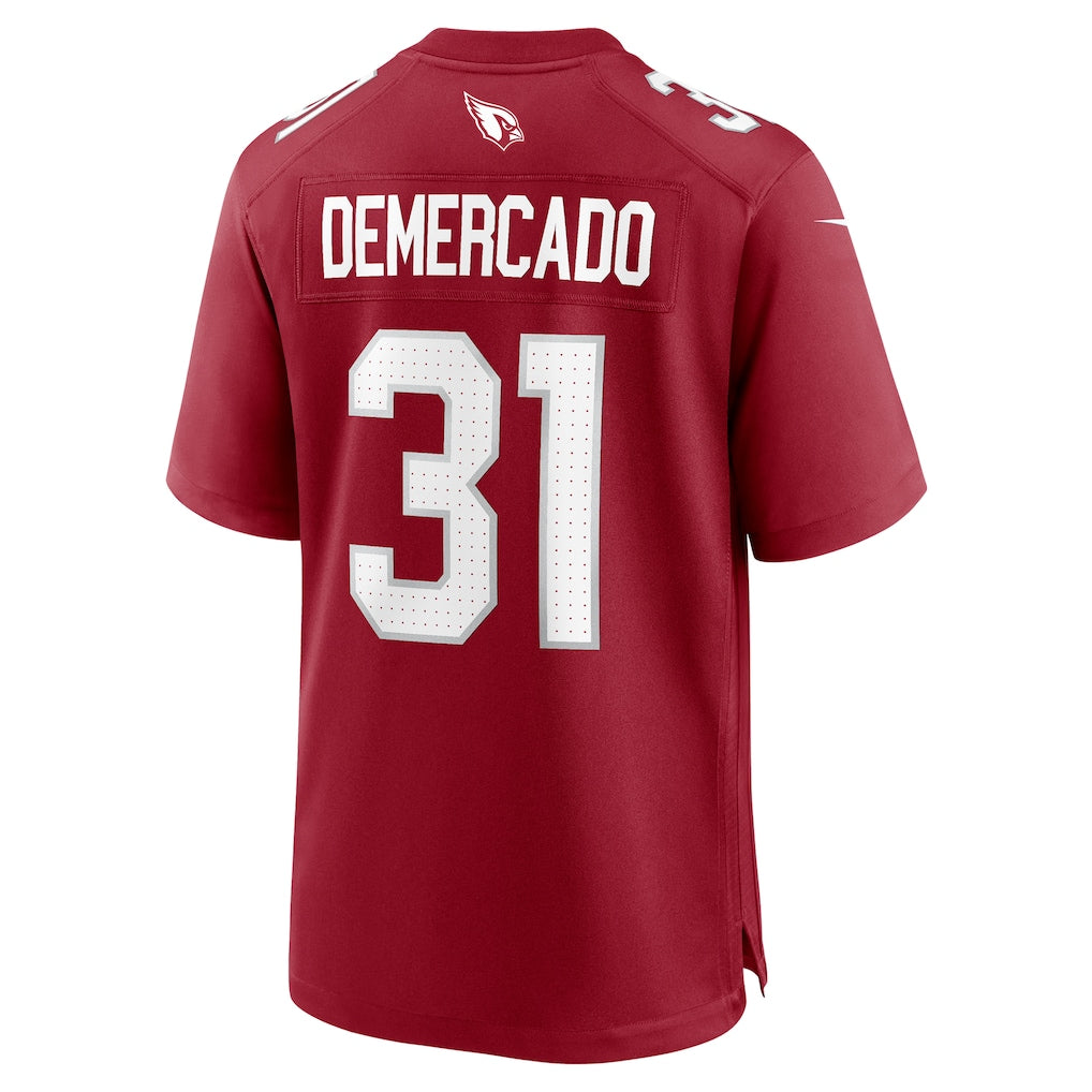 Tlead A.Cardinals #31 Emari Demercado Cardinal Team Game Jersey