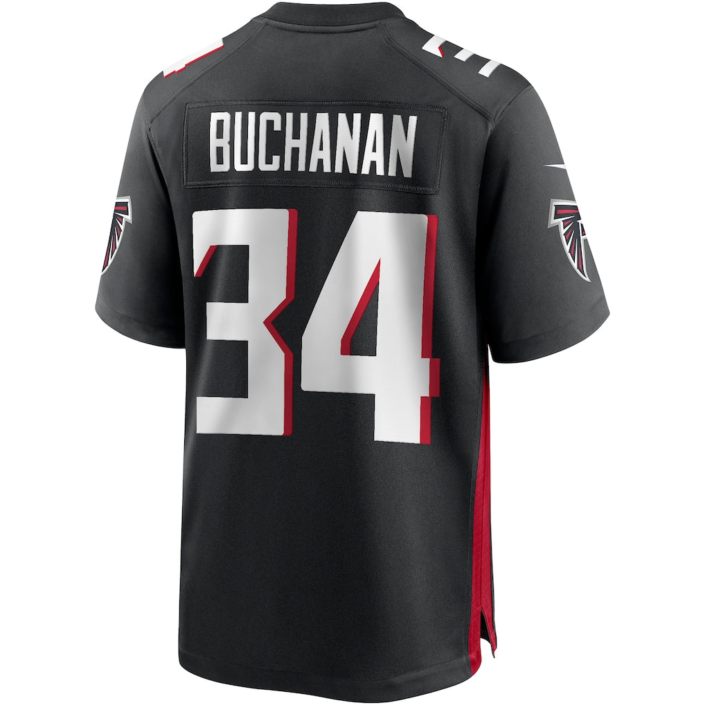 Tlead A.Falcons #34 Ray Buchanan Black Team Game Jersey