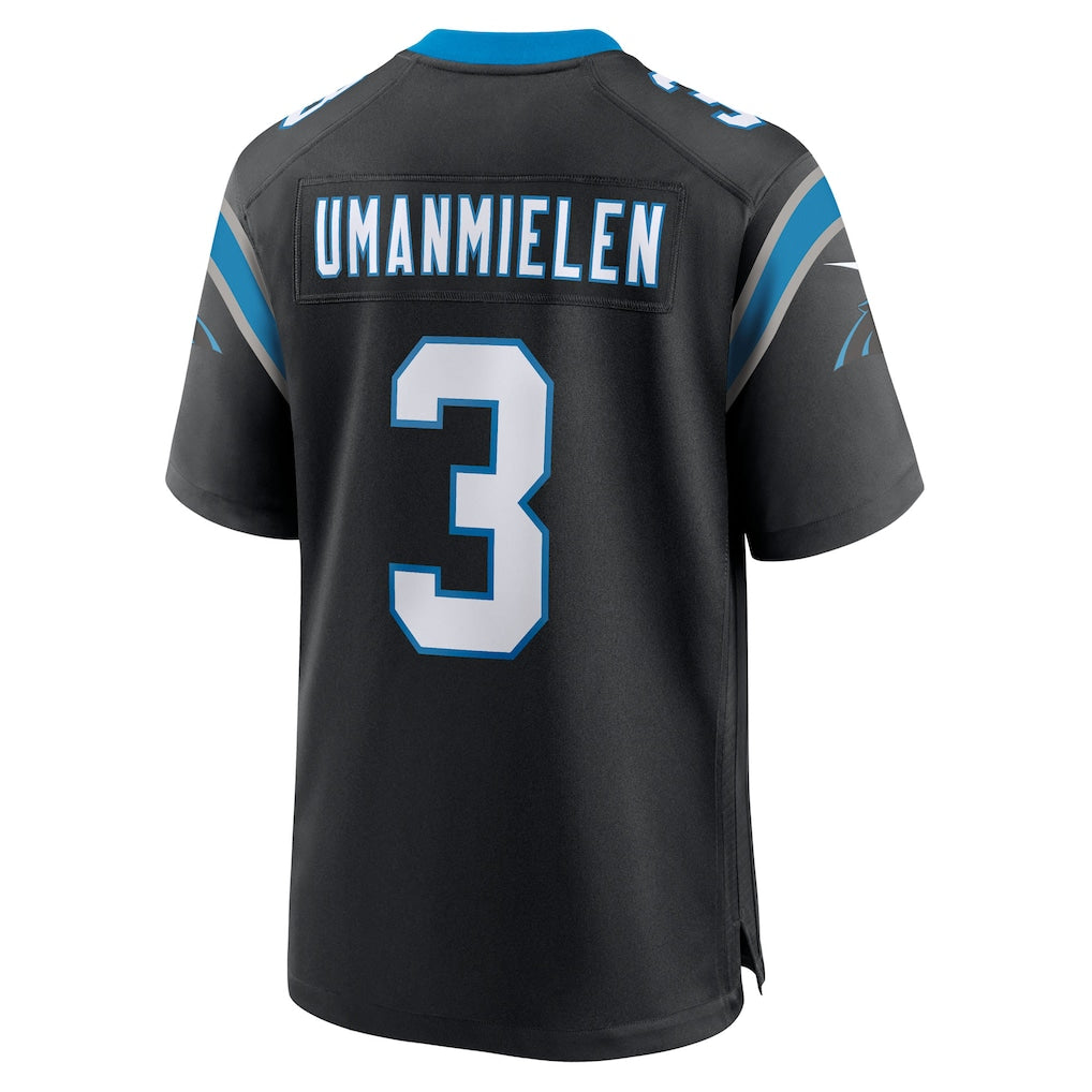 Tlead C.Panthers #3 Princely Umanmielen Black Team Game Jersey
