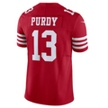 Tlead SF.49ers #13 Brock Purdy Player Scarlet Vapor F.U.S.E. Limited Stitched Jersey