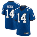 Tlead #14 Alec Pierce Player IN.Colts Indiana Nights Alternate Game Stitched Jerseys - Royal
