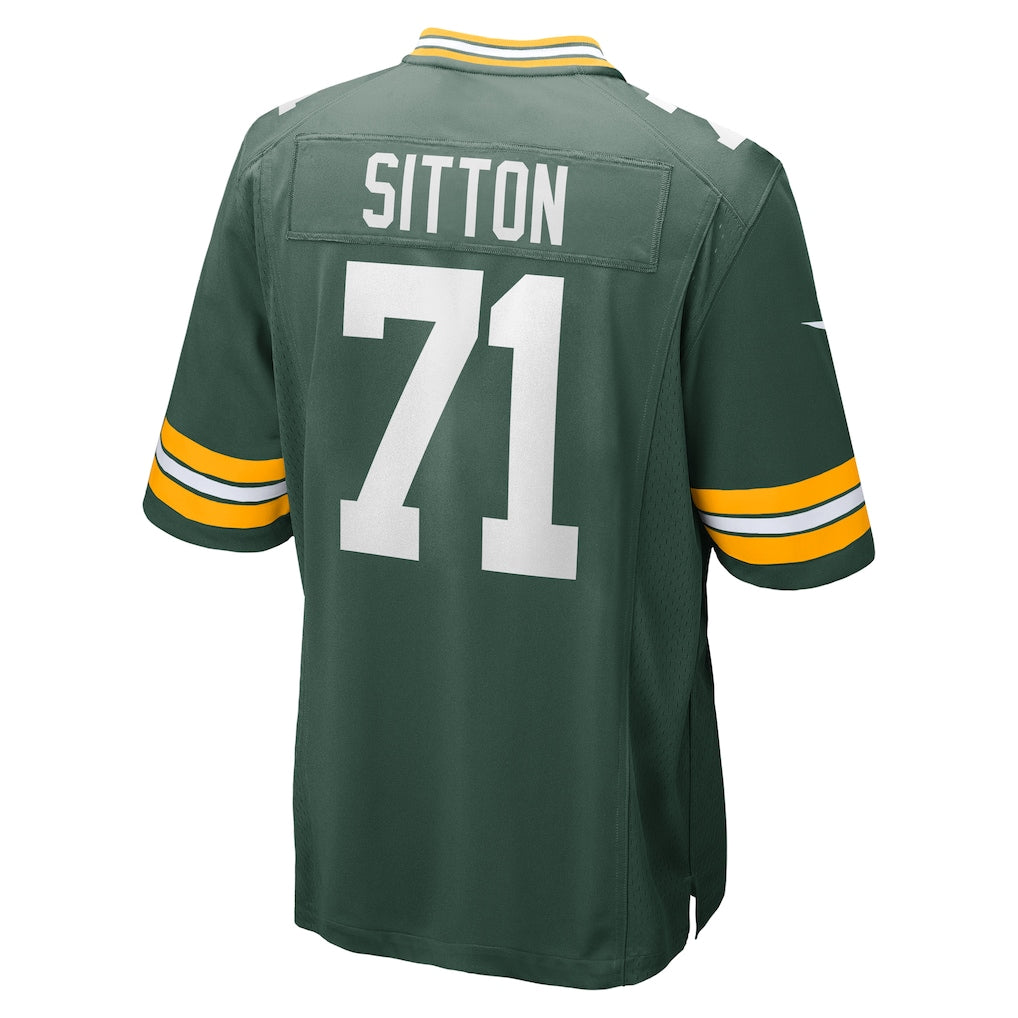 Tlead GB.Packers #71 Josh Sitton Green Game Jersey