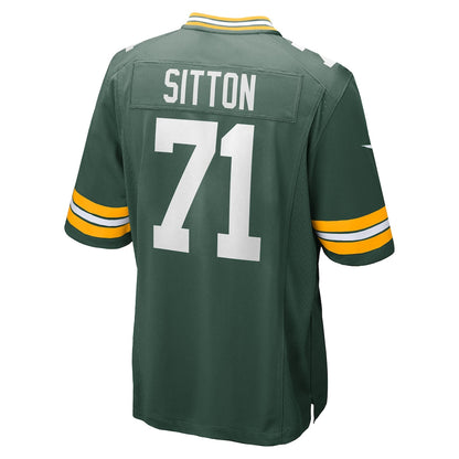 Tlead GB.Packers #71 Josh Sitton Green Game Jersey