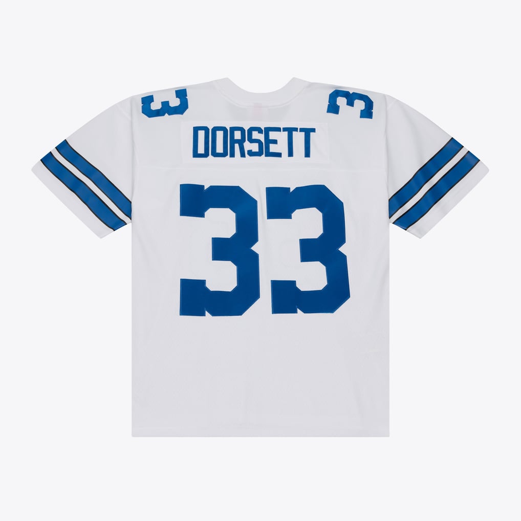 Tlead D.Cowboys #33 Tony Dorsett Mitchell & Ness White Retired Legacy Replica Player Jersey