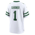 Tlead NY.Jets #1 Ahmad Sauce Gardner Legacy White Game Jersey