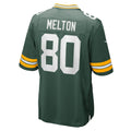 Tlead GB.Packers #80 Bo Melton Green Home Game Player Jersey