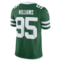 Tlead NY.Jets #95 Quinnen Williams Legacy Green Vapor F.U.S.E. Limited Jersey
