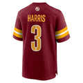Tlead W.Commanders #3 Will Harris Burgundy Team Game Jersey