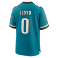 Tlead J.Jaguars #0 Devin Lloyd Teal Alternate 2 Prowler Throwback Game Jersey