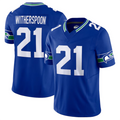 Tlead S.Seahawks #21 Devon Witherspoon Player Royal Alternate Vapor F.U.S.E. Stitched Jerseys