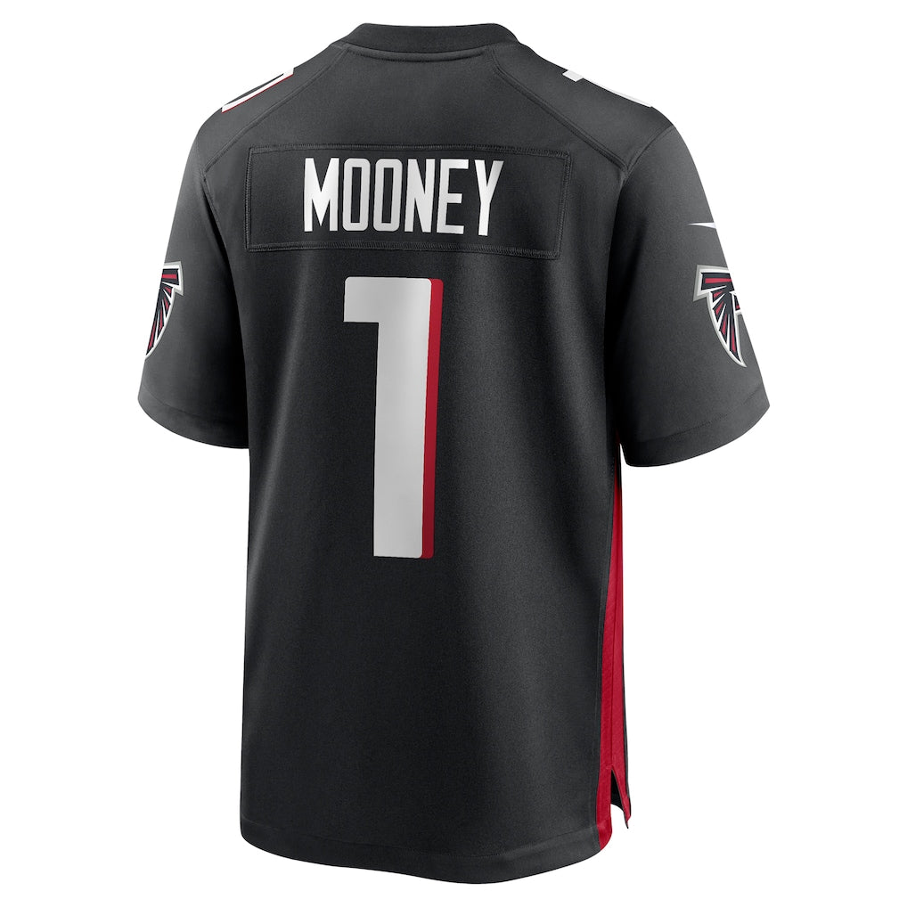 Tlead A.Falcons #1 Darnell Mooney Black Game Retired Player Jersey