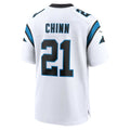 Tlead C.Panthers #21 Jeremy Chinn White Game Jersey