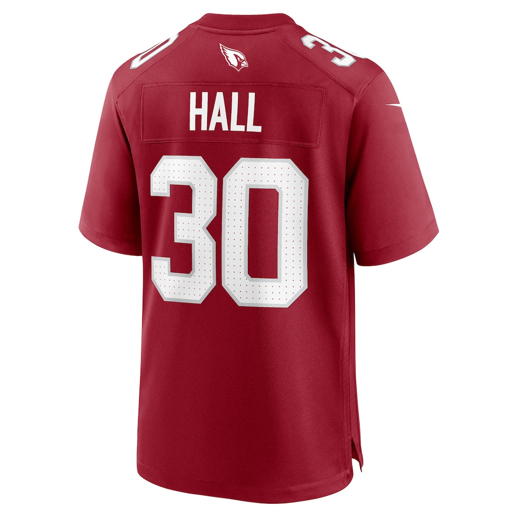 Tlead A.Cardinals #30 Darren Hall Cardinal Team Game Jersey