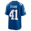 Tlead IN.Colts #41 Grant Stuard Royal Game Player Jersey