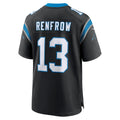 Tlead C.Panthers #13 Hunter Renfrow Black Team Game Jersey
