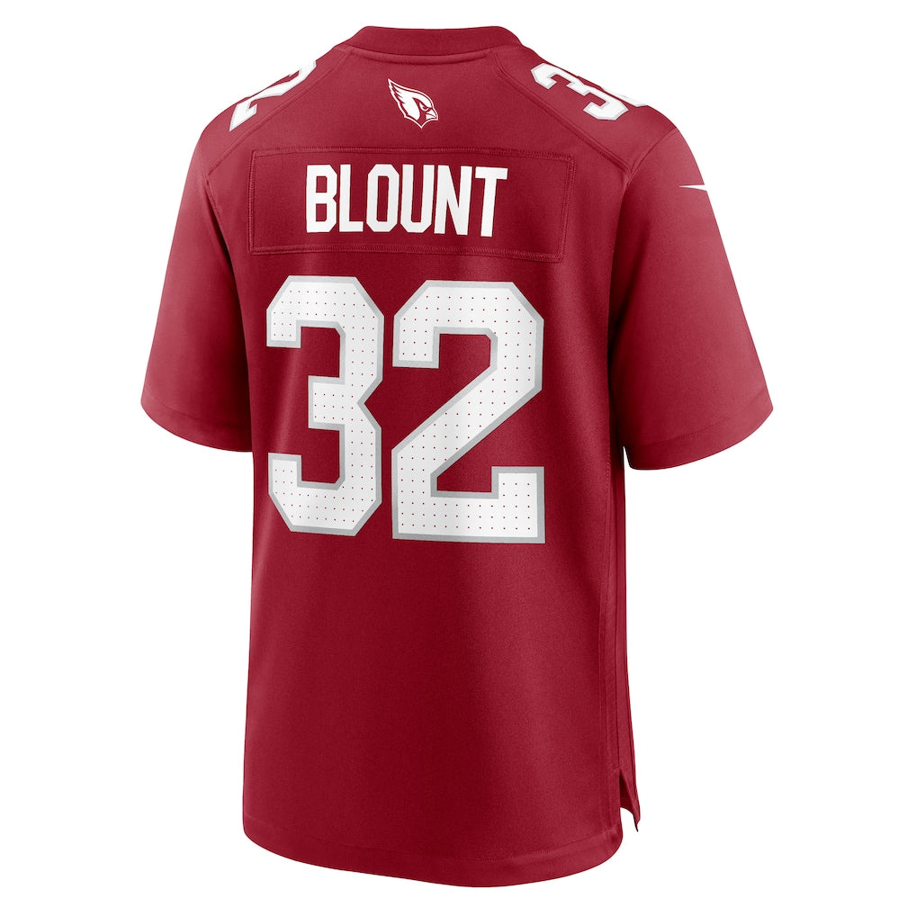 Tlead A.Cardinals #32 Joey Blount Cardinal Team Game Jersey