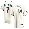 Tlead A.Diamondbacks #7 Corbin Carroll Player Cream Limited American Personalized Stitched Jerseys
