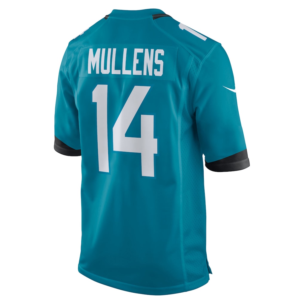 Tlead J.Jaguars #14 Nick Mullens Teal Team Game Jersey