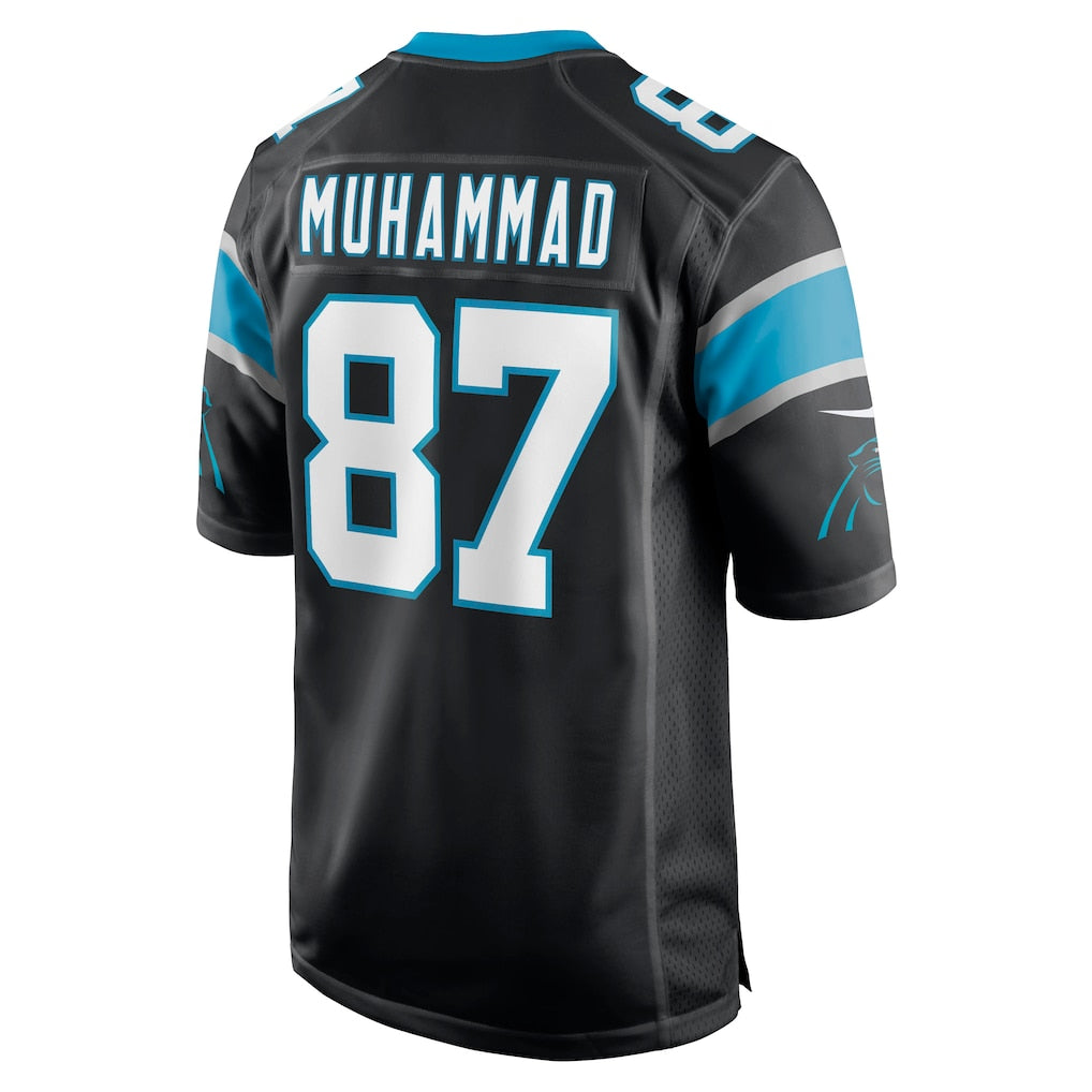 Tlead C.Panthers #87 Muhsin Muhammad Black Retired Player Jersey
