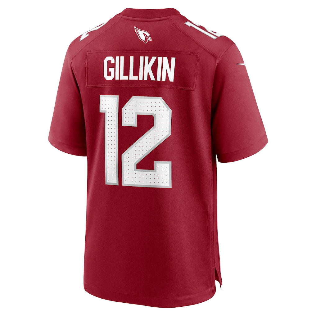 Tlead A.Cardinals #12 Blake Gillikin Cardinal Team Game Jersey