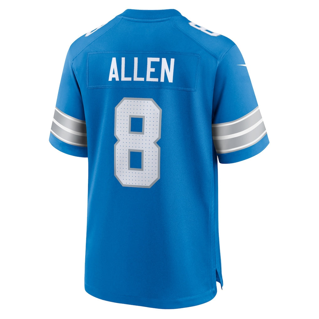 Tlead D.Lions #8 Kyle Allen Blue Team Game Jersey