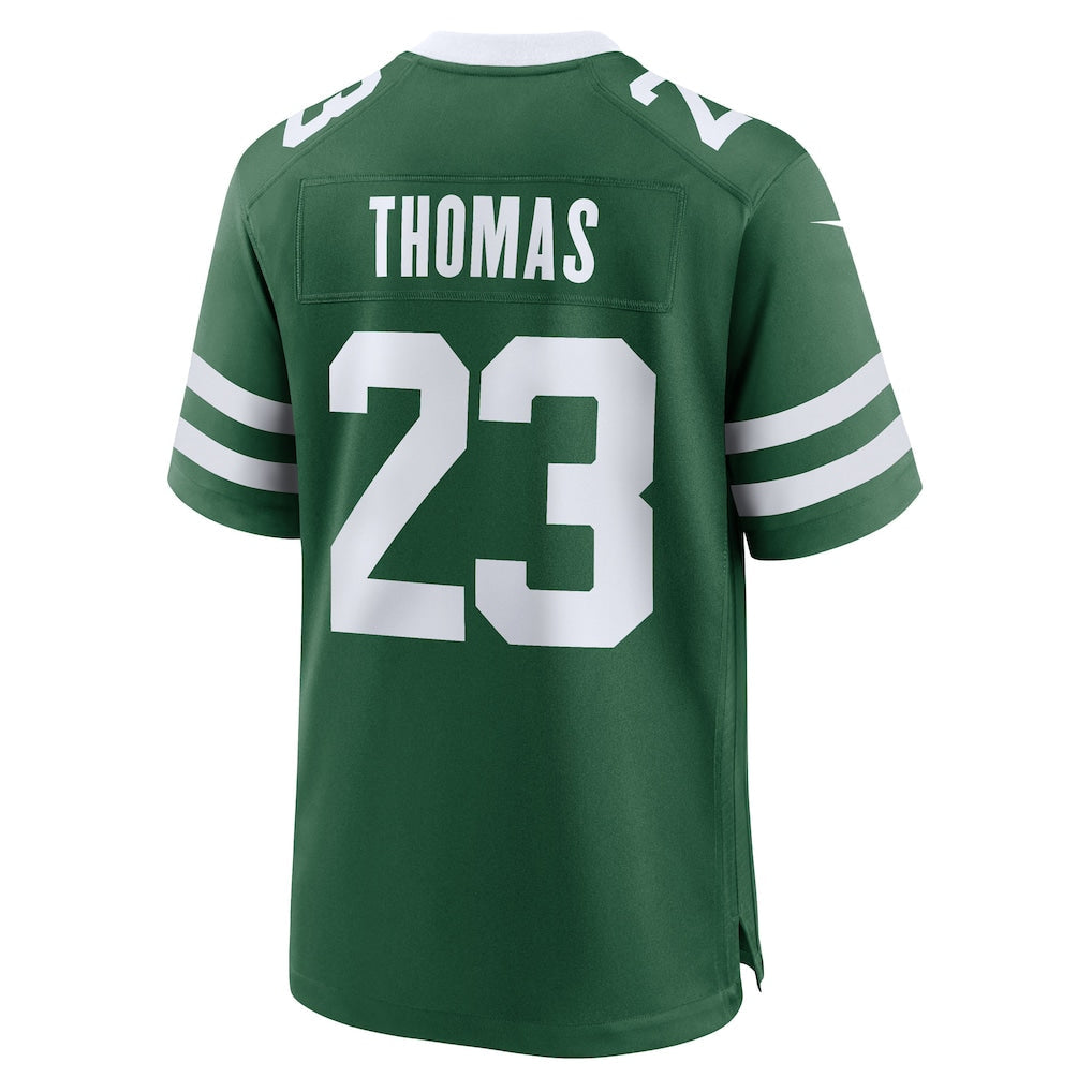 Tlead NY.Jets #23 Azareye'h Thomas Legacy Green Team Game Jersey
