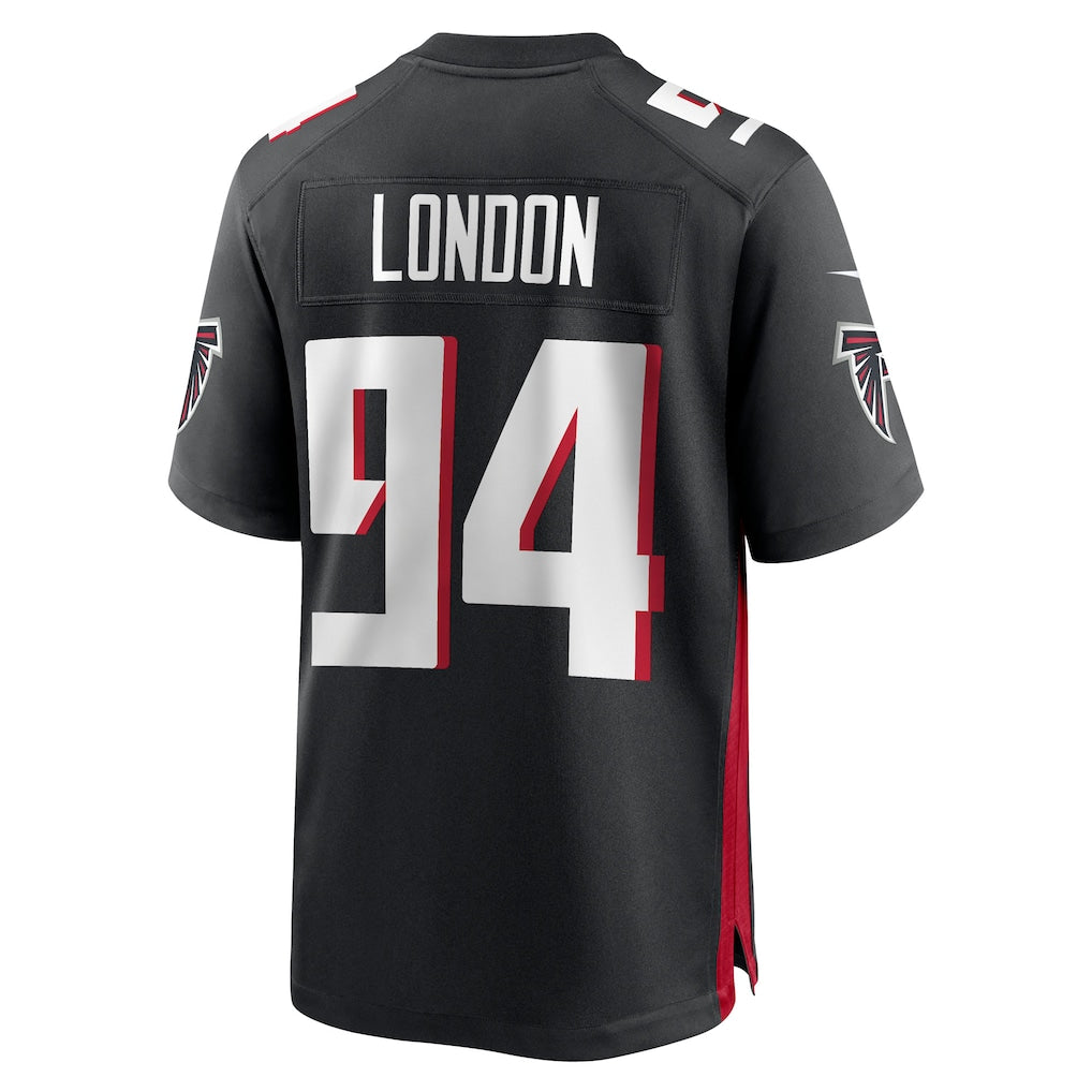 Tlead A.Falcons #94 LaCale London Black Team Game Jersey