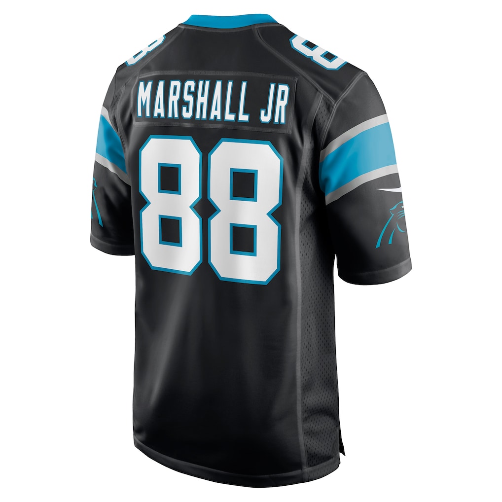 Tlead C.Panthers #88 Terrace Marshall Jr. Black Player Game Jersey