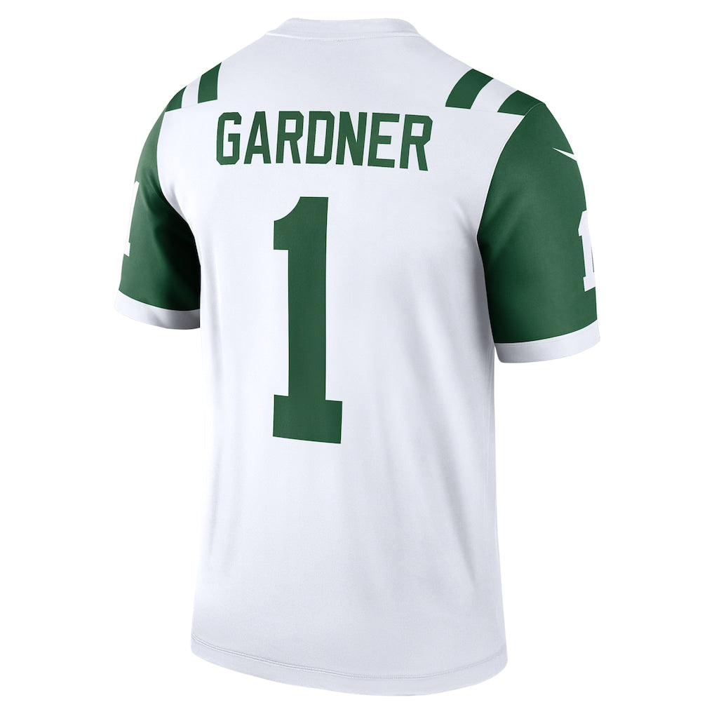 Tlead NY.Jets #1 Ahmad Sauce Gardner White Player Legend Performance Top Jersey
