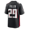 Tlead A.Falcons #29 Jordan Fuller Black Team Game Jersey