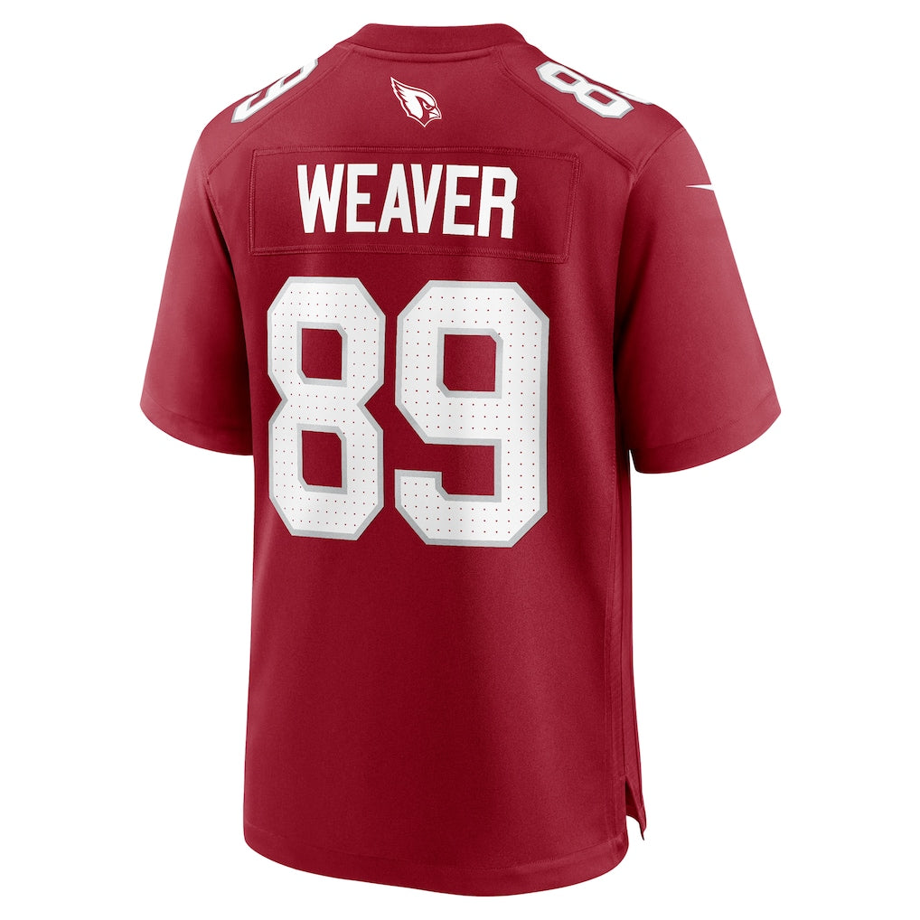 Tlead A.Cardinals #89 Xavier Weaver Cardinal Team Game Jersey