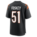 Tlead C.Bengals #51 Isaiah Foskey Black Team Game Jersey